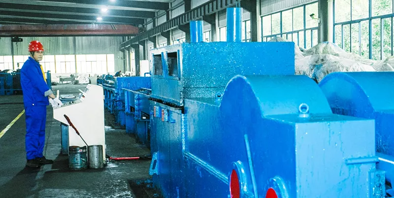 Pipe processing workshop equipment
