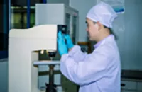 Hardness testing of stainless steel pipes using Rockwell method