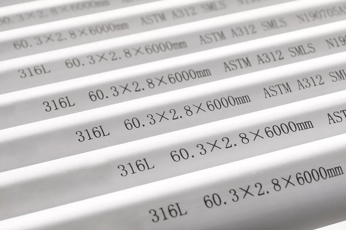 ASTM 312 TP316L Stainless Steel Pipes
